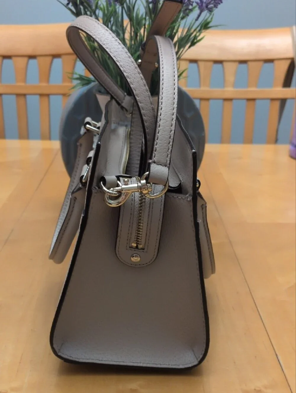 kate spade structured leather